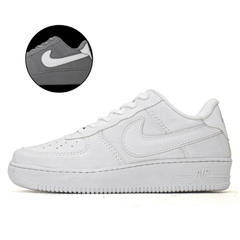 AF1 Refletivo | Branco Branco